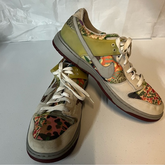 Nike Air retro holy grail Zoom Dunkesto grey multicolour men’s size 12. - Picture 2 of 8
